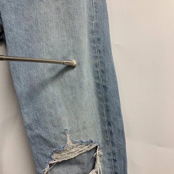 Rag‎ & Bone Women's Marilyn High Waist Distressed Raw Hem Jeans In Union Size 26 - Picture 7 of 15